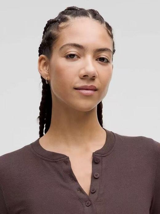 露露lululemon Hold tight女款长袖亨利衫 YE 341127 商品图3