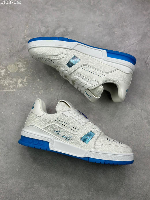 春季特惠💰720 LV 纯原版本 # 驴家 Trainer 低帮休闲板鞋 商品图4