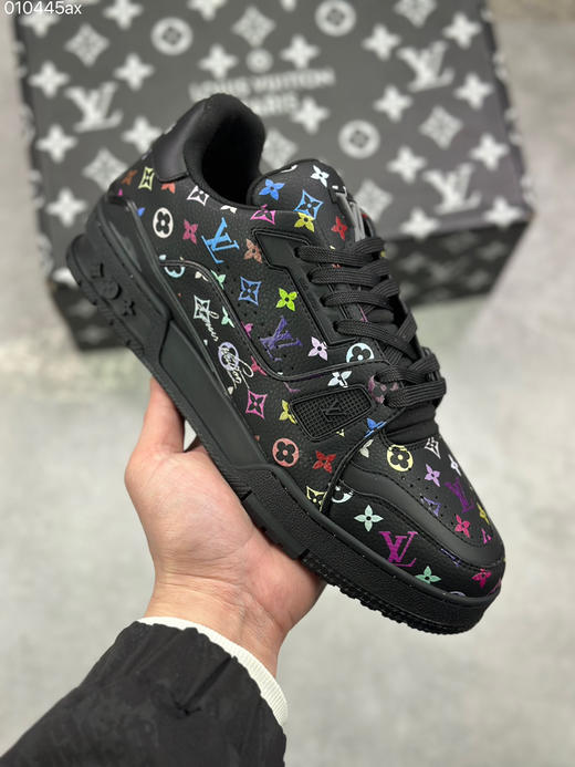春季特惠💰720 LV 纯原版本 # 驴家 Trainer 低帮休闲板鞋 商品图0