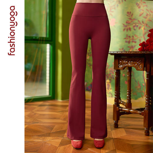 2026春夏F15956W无尴尬线基础喇叭长裤 商品图11