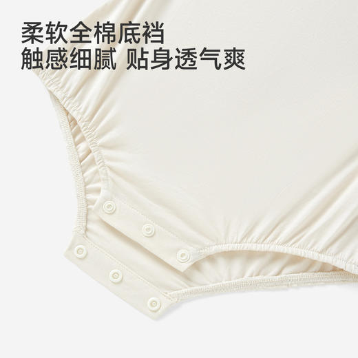 【商场同款】英氏婴儿连身衣宝宝连体衣女宝纱裙蕾丝短袖哈衣新款 商品图3