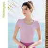 2026春夏FC16301美背蕾丝瑜伽短袖 商品缩略图4