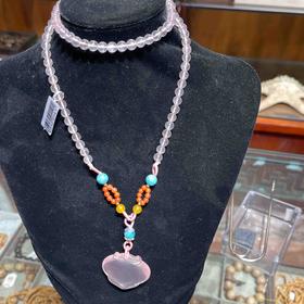 1188元/条粉水晶毛衣链