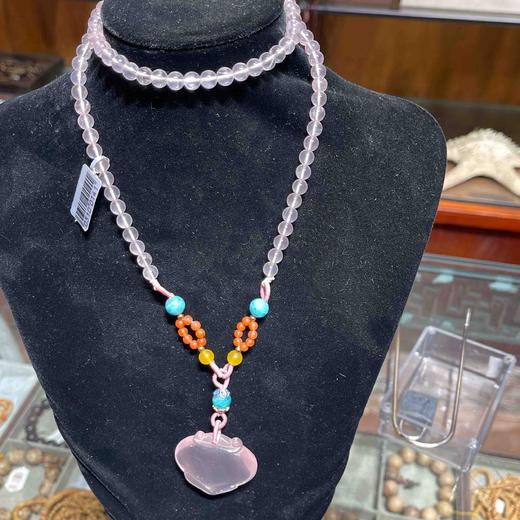 1188元/条粉水晶毛衣链 商品图0