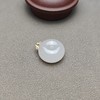 和田玉青海料冰底羊脂玉饱满包金平安扣 228-16 商品缩略图4