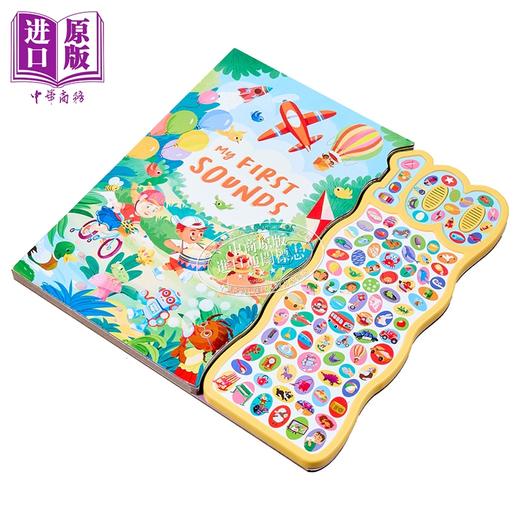 【中商原版】发声书 周边的100种声音 100 Fun Sounds My First Sounds 英文原版 儿童纸板书绘本 亲子读物 进口童书 3岁以上 商品图1
