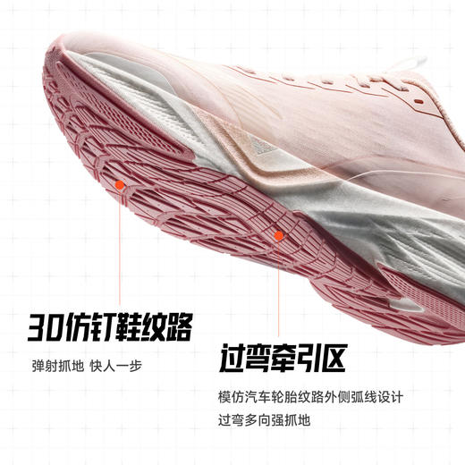 安踏（ANTA）马赫6代丨运动鞋女鞋全掌氮80缓震体测竞速训练跑步鞋122615583-6 商品图1