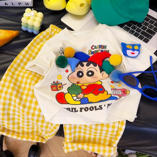 【💥萌翻全场39/件】儿童立体玩偶亲子短袖T恤夏装2026新款宽松韩版卡通上衣洋气外穿聚 商品图6