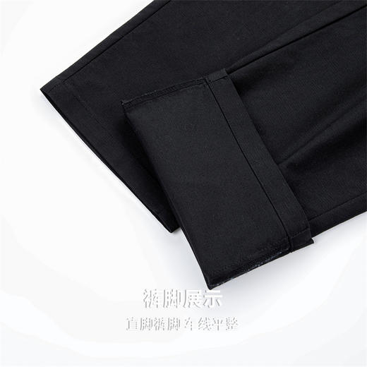 【含棉&含亚麻】圣得西宽松直筒休闲裤百搭裤子男款2026新款长裤 商品图9