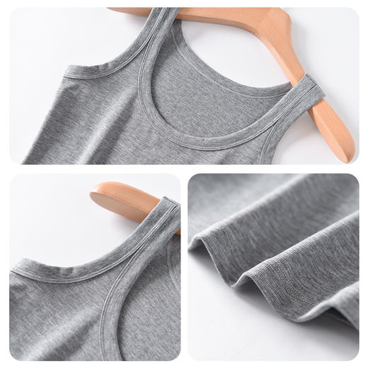 （合作款）天丝U领窄肩背心yc0309021 商品图3