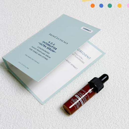 【最新ULTRA版】修丽可玻色因AGE精华4ml*4（效期28年4月）紧致提升精华 淡纹抗皱紧致 商品图3