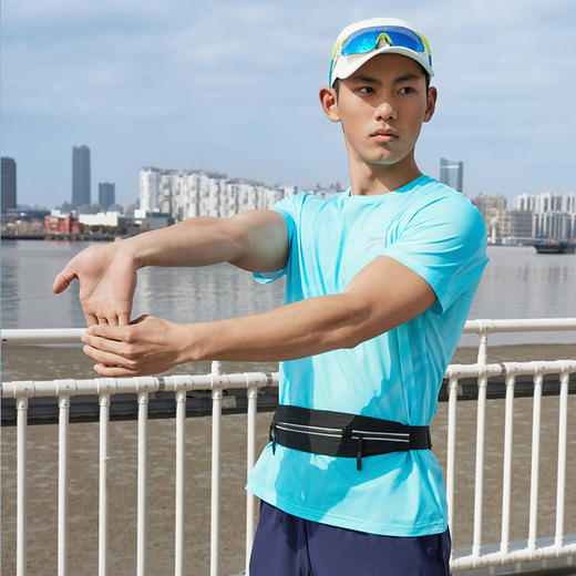 多威新款排汗吸湿运动男女休闲上衣短袖T恤2252160 商品图7