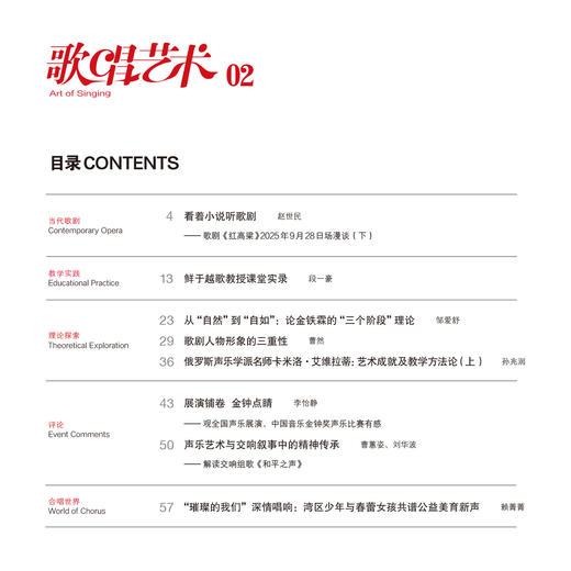 歌唱艺术(2026年第2期) 商品图1