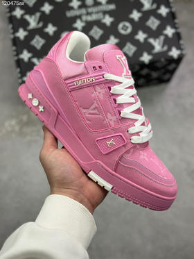 春季特惠💰720 LV 纯原版本 # 驴家 Trainer 低帮休闲板鞋