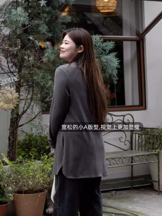 【群内福利】【双面绒半高领打底衫】宽松小A版型可外穿，保暖效果是普通保暖内衣的2倍 商品图5