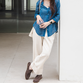 RIM RIM牛反绒乐福鞋|胎牛反绒鞋面+马皮内里，柔软透气，越穿越合脚