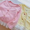 【26.9/件】2026春秋宝宝甜妹花边打底衫女童洋气百搭外穿上衣韩版内搭打底聚★为爱严选 商品缩略图9