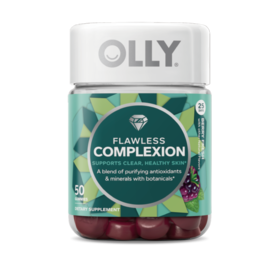 OLLY肌肤去瑕软糖50粒/瓶 VAE祛黄 淡化痘印 焕亮美肌（效期26-9）
