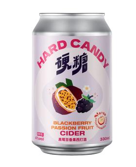 硬糖 黑莓百香果 330ml