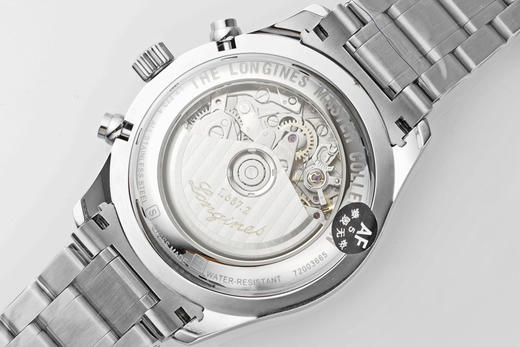 AF浪琴名匠8针月相功能腕表系列（搭载满血版一体机芯➕亚洲7751机芯）42MM精钢表壳经过抛光处理，延续了浪琴的优雅气质，表壳左侧隐藏了星期历的调节按钮 整个手表基于正品original原版开模❕❕ 商品图7