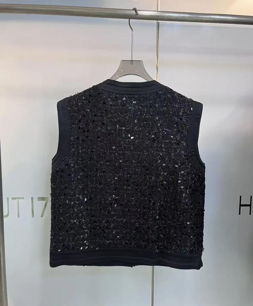 原单新款小香风系列亮片马甲外套 商品图2