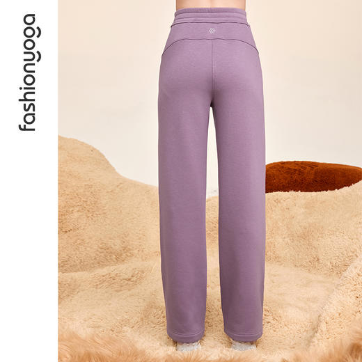 2026春夏F14965宽松绒绒阔腿长裤 商品图10