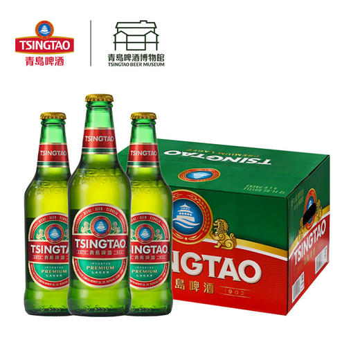 青岛啤酒美国经典11度355*6*4牛卡提篮箱啤  I啤酒 商品图3