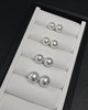 ⁶【极光澳白耳钉裸珠】（一对）基本正圆微微瑕，3A镜面光凤凰级别，按照大小选择，裸珠有24小时鉴赏期，确认要联系工厂加工款式出证书【香港】SS06-QTT-XGZZ 商品缩略图1