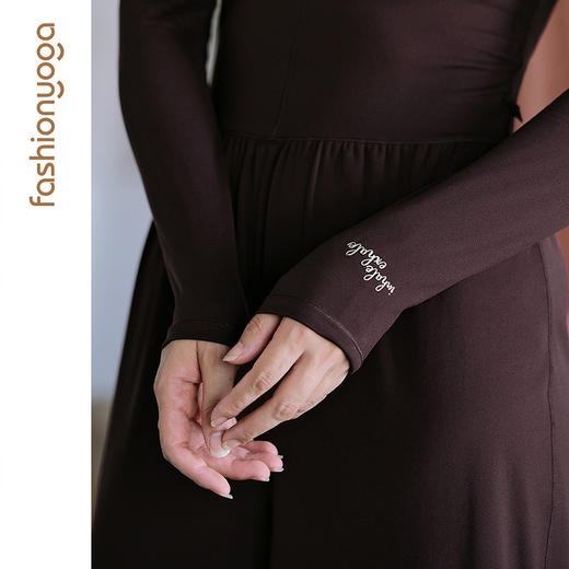 2026春夏FC15959长袖休闲连体阔腿裤 商品图4