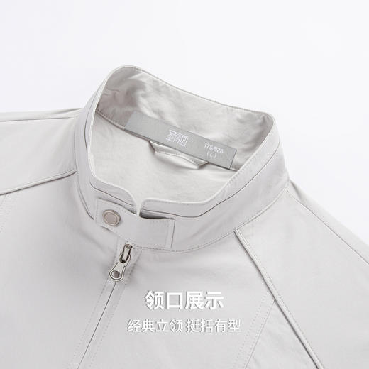 【修身版型】圣得西新款男式休闲风夹克春季外套男款2026新款上衣 商品图7