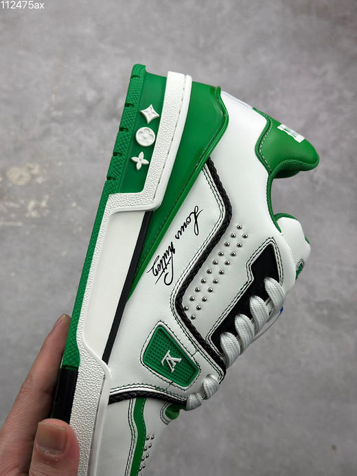 春季特惠💰720 LV 纯原版本 # 驴家 Trainer 低帮休闲板鞋 商品图5