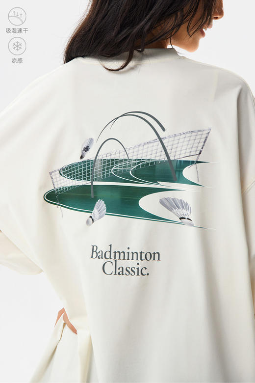 CryingCenter 羽球场3C速干凉感运动长袖TEE 哭喊中心 商品图4