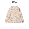 SDSA男装2026新款高贵轻奢时尚百搭植绒波点圆领长袖T恤时尚上衣 商品缩略图4
