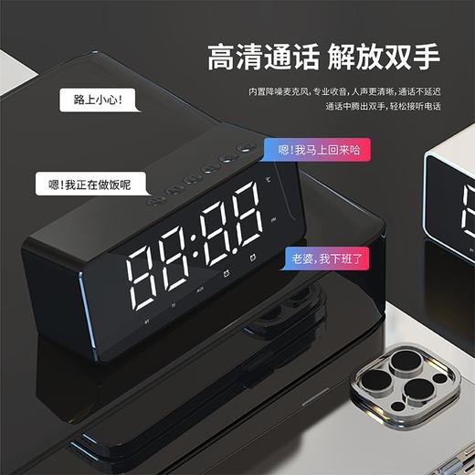 塞尔兰斯Q5 AI智能蓝牙音响，音响 、夜灯、摆件双闹铃模式一体，颜值chao高送人自留 商品图3