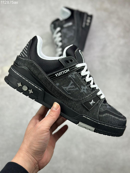春季特惠💰720 LV 纯原版本 # 驴家 Trainer 低帮休闲板鞋 商品图3