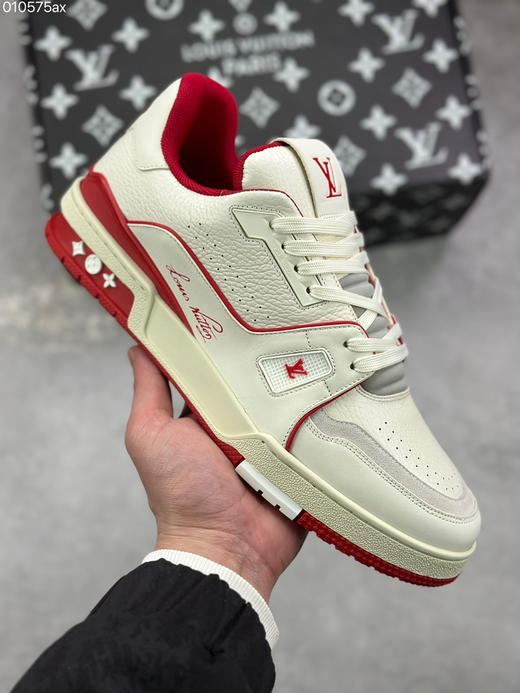 春季特惠💰720 LV 纯原版本 # 驴家 Trainer 低帮休闲板鞋 商品图0