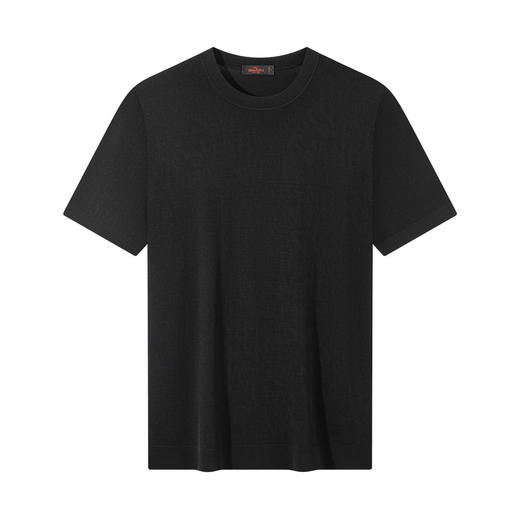 【伊力特/字母印花】柒牌男装2026夏季圆领柔软微弹潮流短袖T恤 130T72530 商品图4