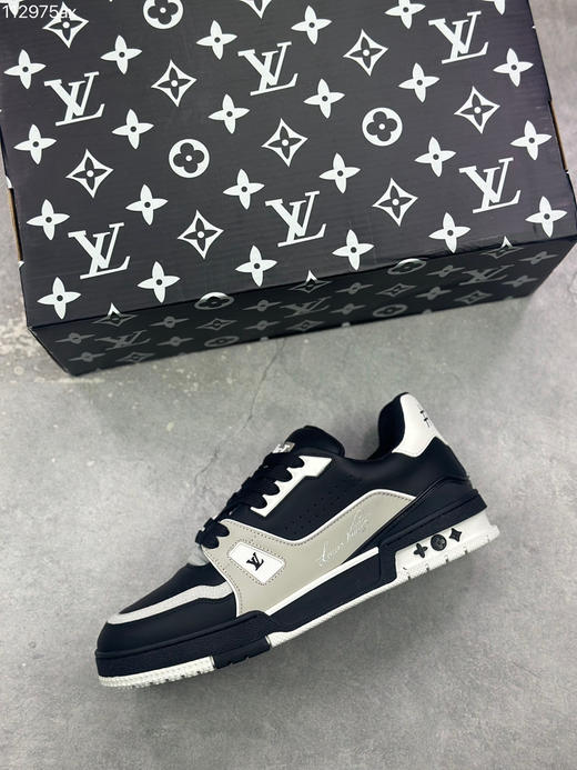 春季特惠💰720 LV 纯原版本 # 驴家 Trainer 低帮休闲板鞋 商品图2