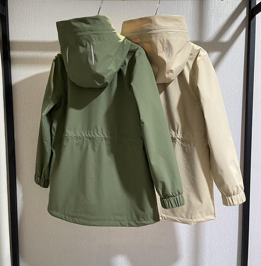 正品AI*LE艾高女士中长款连帽冲锋衣夹克030201 商品图3