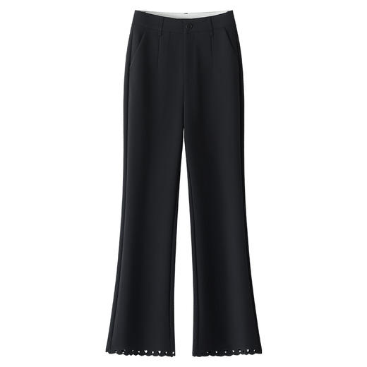 MYX通勤时尚鱼尾裤2026年春季新款显瘦黑色西装裤高腰气质筒喇裤长裤 商品图4