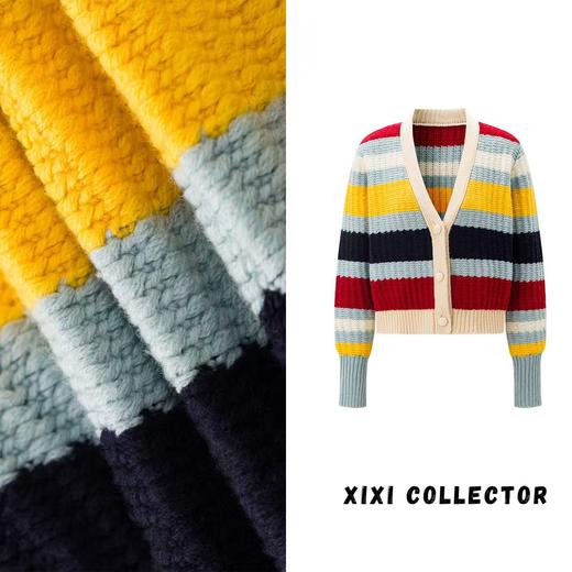 Runaway artist 2026年春季原创设计系列织间V领开衫 商品图1