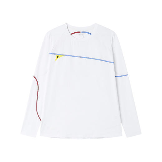 CryingCenter 速干瑙石三色力线立体气孔格跑步训练户外长袖 商品图4