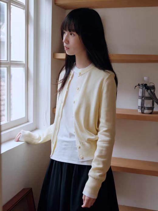 步履不停/6A13333C/假两件毛衣开衫 商品图3