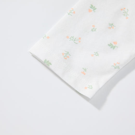 怡比繁花拾光长袖开襟哈衣HY26SUN052粉橘色调59#-80# 商品图12