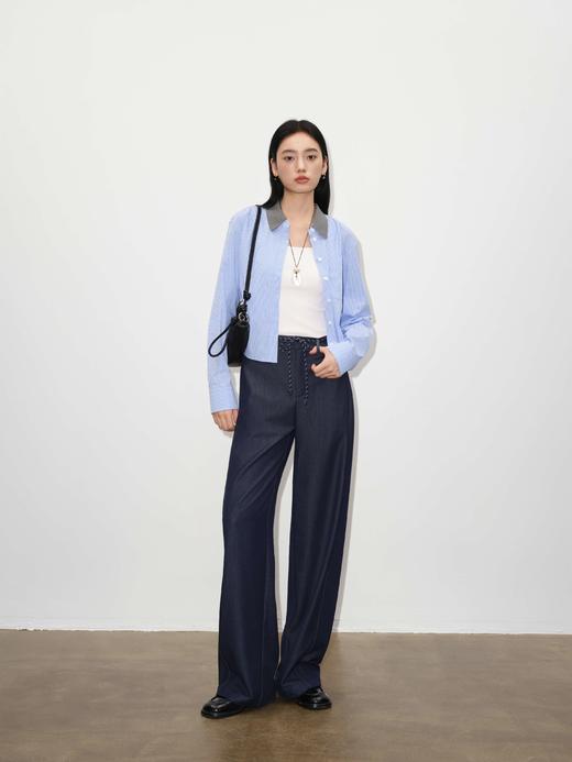 【商场同款】伊芙丽春秋衬衫1G8220941 商品图3