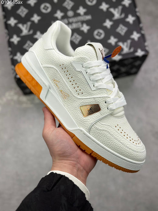 春季特惠💰720 LV 纯原版本 # 驴家 Trainer 低帮休闲板鞋 商品图0