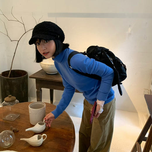 p家女款Re-Nylon中号双肩背包（配小袋） 商品图6