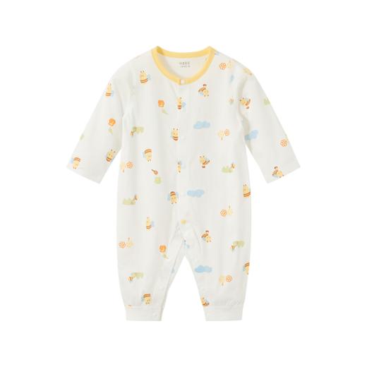 怡比萌蜂采蜜长袖开襟哈衣HY26SUN220白黄色调59#-90# 商品图7