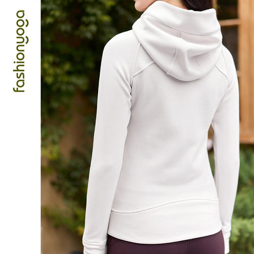 2026春夏F15852修身连帽开衫外套 商品图7