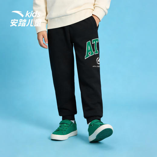 安踏儿童裤子星火2026春季新款运动裤男童长裤大童卫裤352621709 商品图0